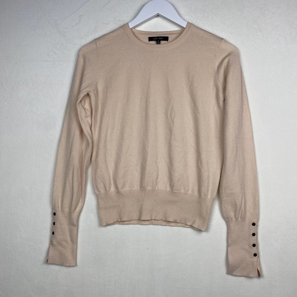 Love Tree Sweaters - Love Tree Women's‎ Size S Soft Pink Peach Long Sleeve Crewneck Sweater